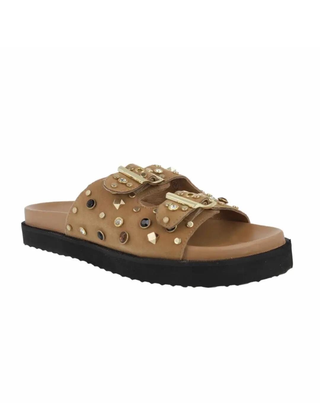 Baskets pour femme Carmela Camel. 2/5