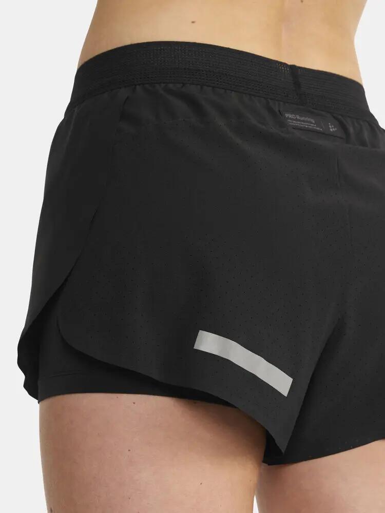 craft PRO Hypervent Split Shorts 2 W – shorts running ligeros y ventilados 7/7