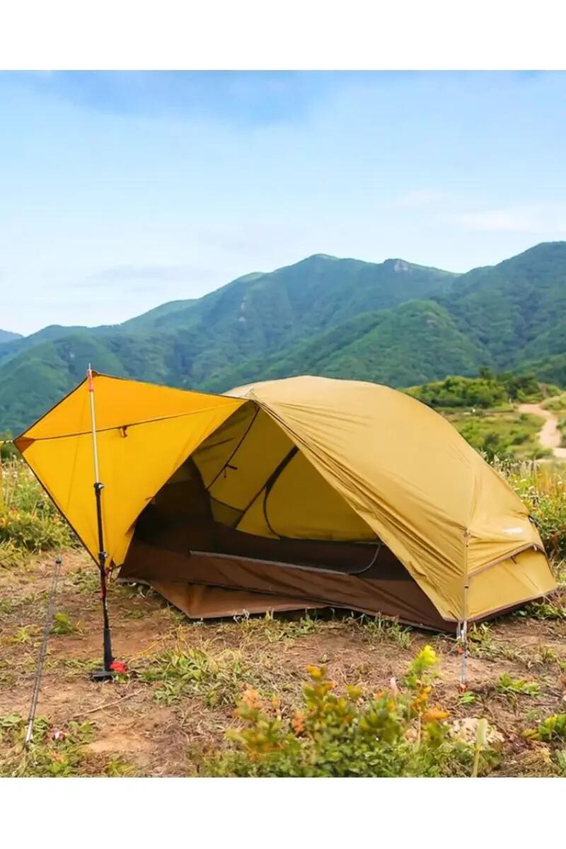 NAMIOT TROPICS 1 20D WITH FOOTPRINT-YELLOW 3/4