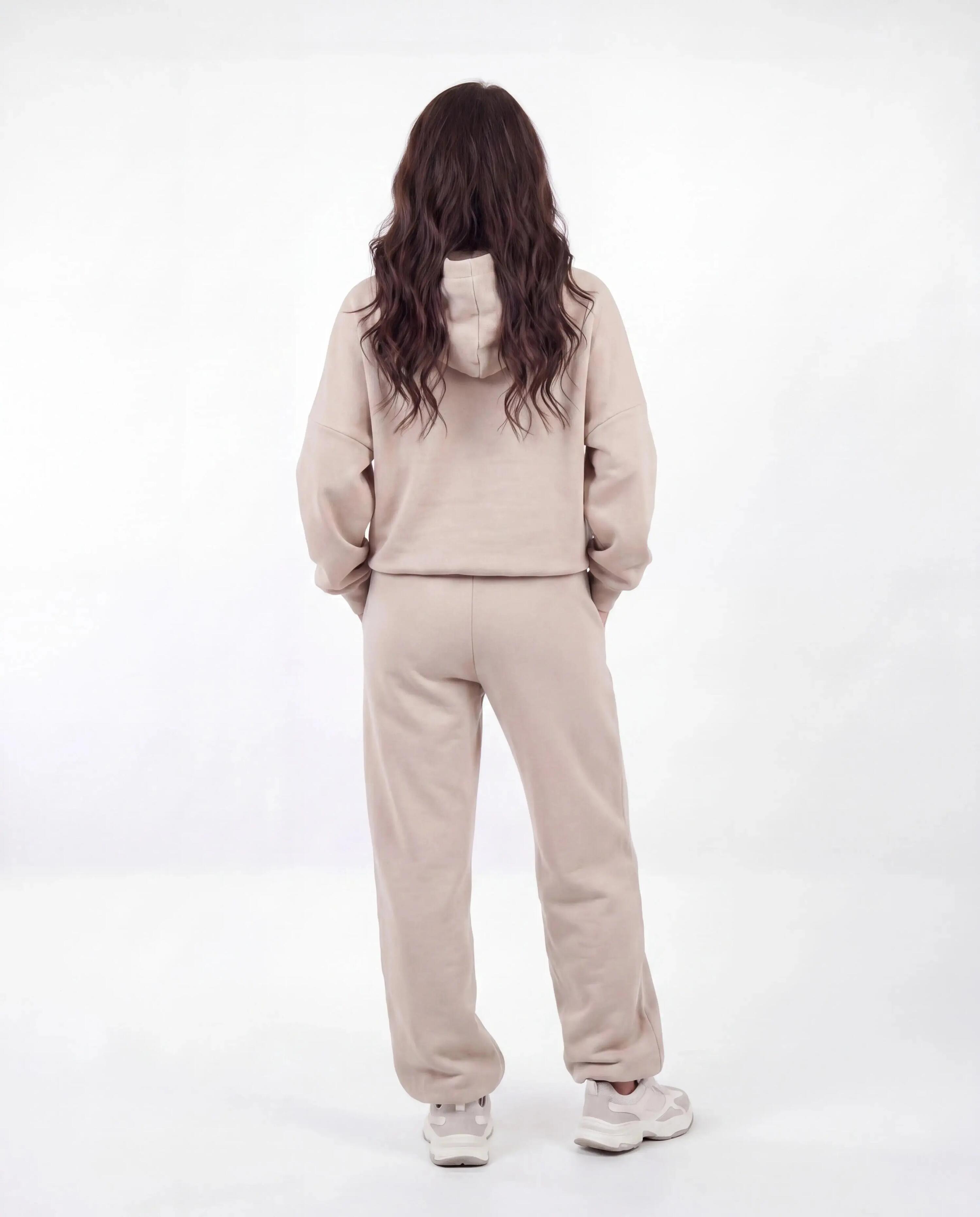 Ensemble de survêtement WINGS UNLEASH oversize femme coton BEIGE 5/10
