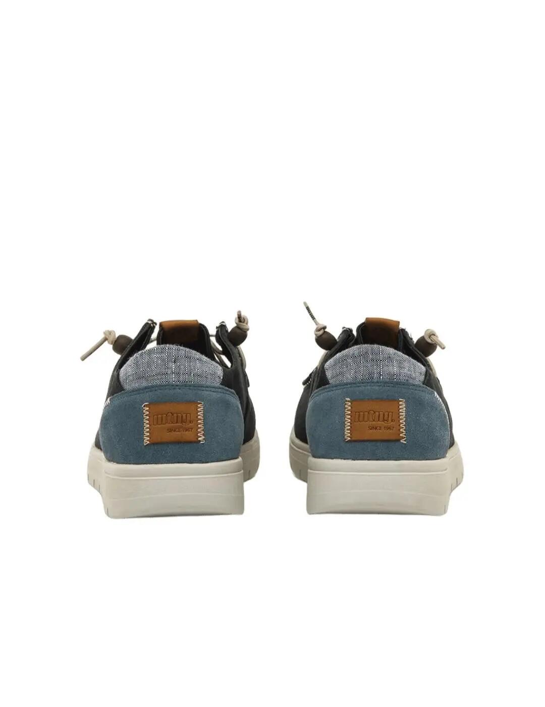 Chaussures pour Homme Mustang Canvi Marine. 4/5