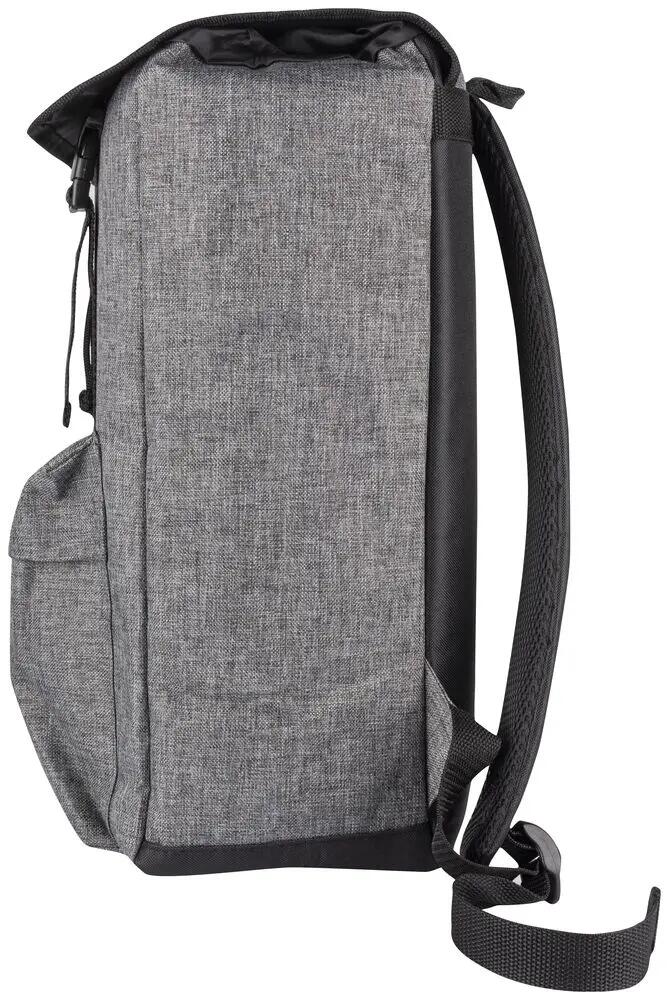 clique Mochila Melange — 20L, poliéster 600D, cinzento melange 2/5