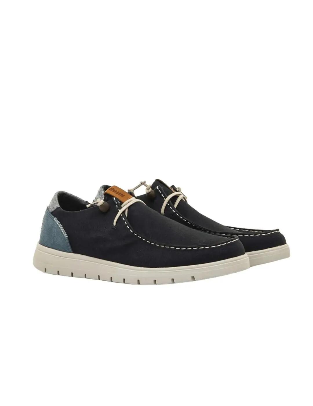 Chaussures pour Homme Mustang Canvi Marine. 2/5