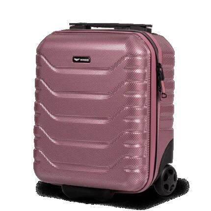 Walizka kabinowa mini Wings CRAKE 16" WINE RED