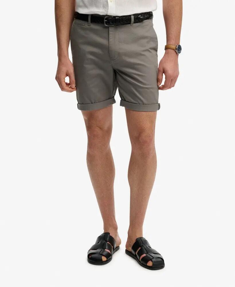 superdry Premium Regular Chino Shorts – Slim Fit em algodão com elastano 3/6