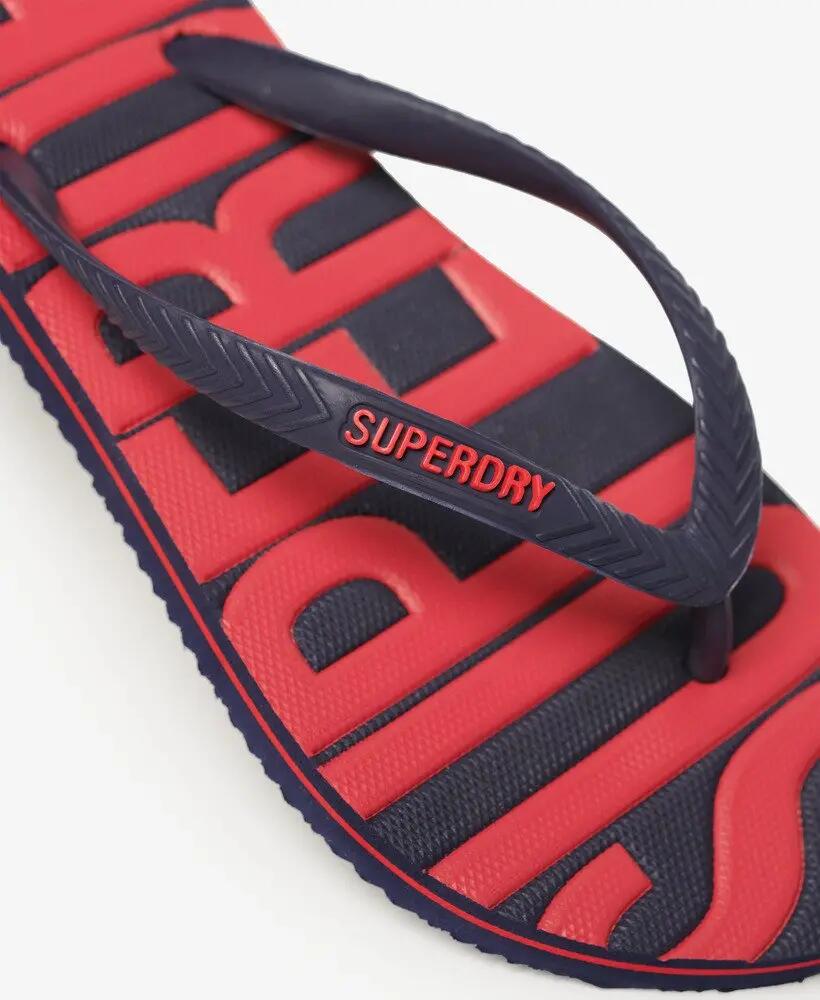 superdry Tongs Vintage en caoutchouc — RICH NAVY 7/7