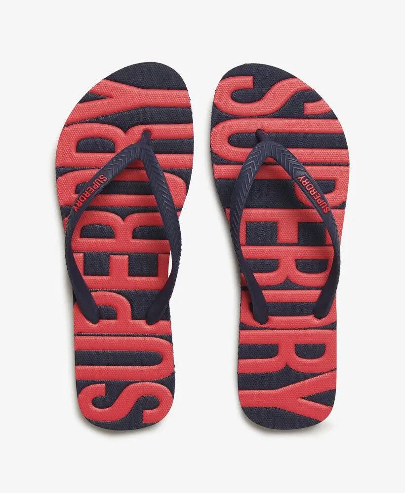 superdry Tongs Vintage en caoutchouc — RICH NAVY 6/7