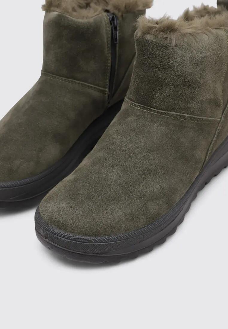 Botas Esquimales Deportivas Mujer Imac 859009  Verd 3/4