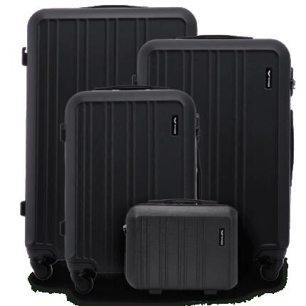 Walizka kabinowa Wings 20" HARRIER Black
