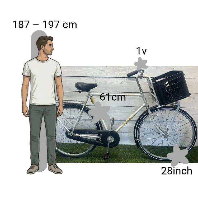 Bicicletta usata Union Transportfiets 2/4