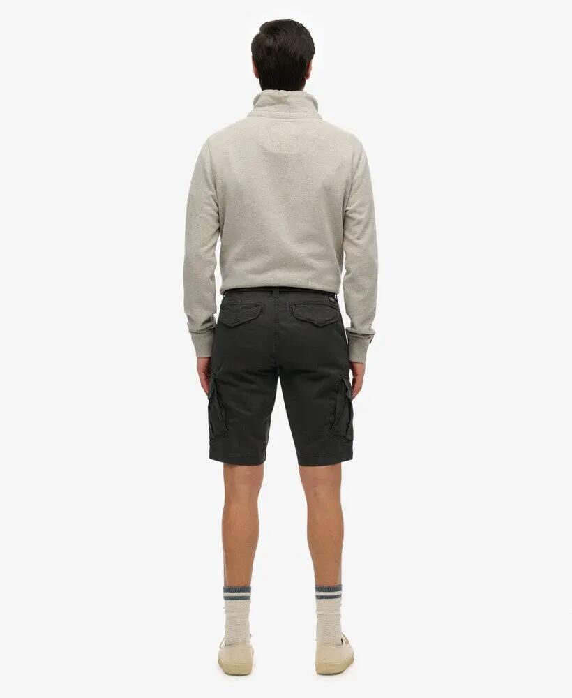 superdry Shorts Cargo Organic Cotton Core in cotone biologico – Nero 5/7