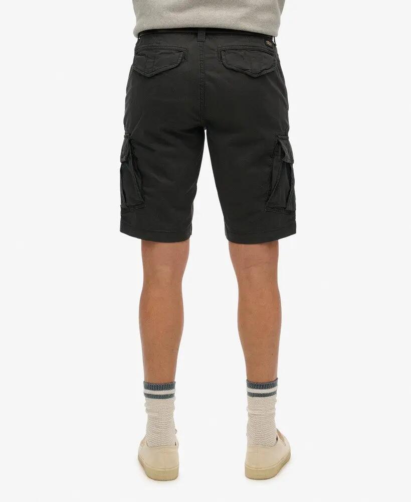 superdry Shorts Cargo Organic Cotton Core in cotone biologico – Nero 4/7