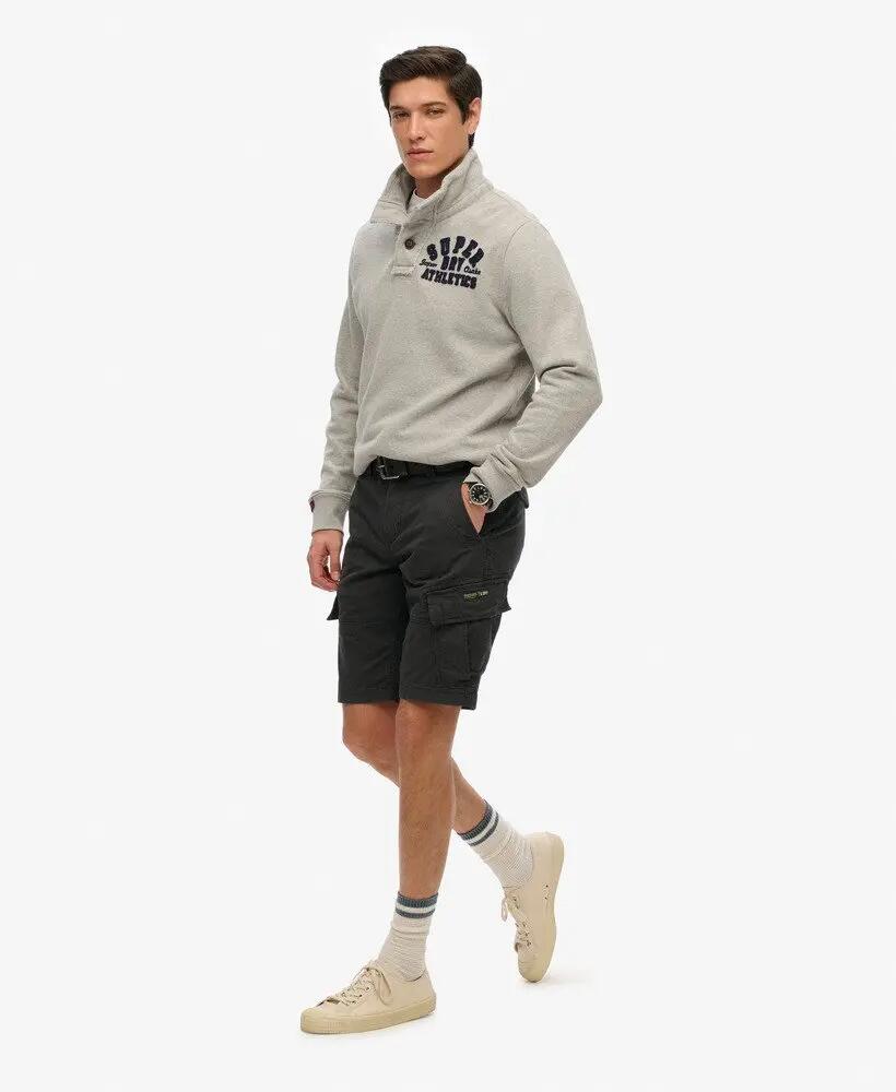 superdry Shorts Cargo Organic Cotton Core in cotone biologico – Nero 2/7