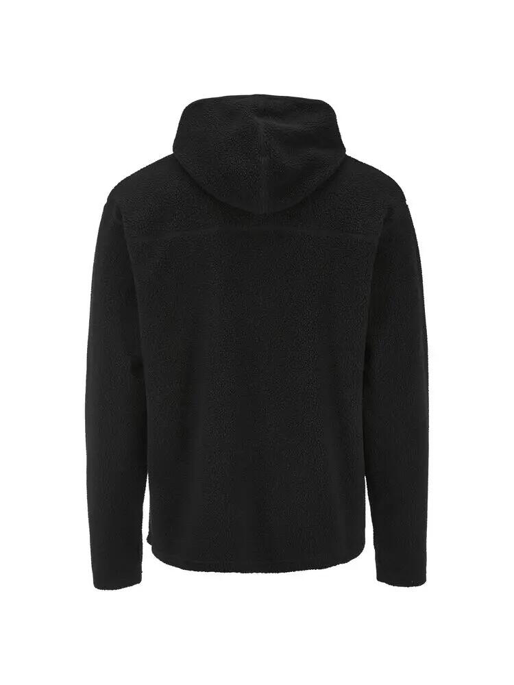 craft Join Pile FZ Hood M in pile 100% poliestere riciclato — Nero 2/4