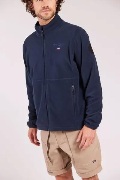 sebago Mack Fleece Jacket NAVY 1/5