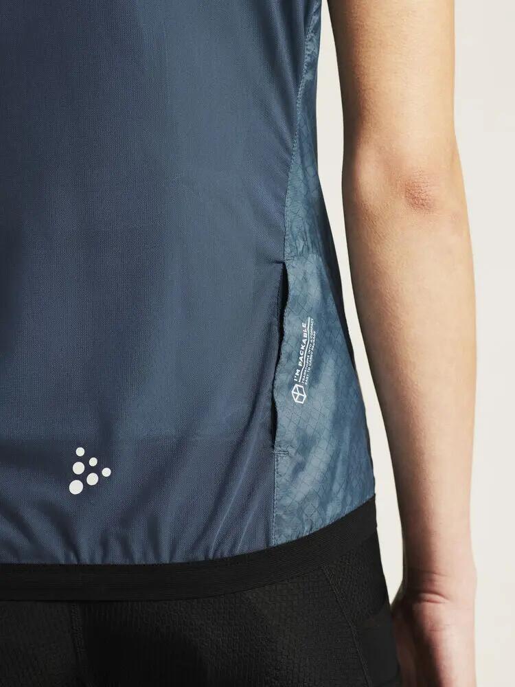 craft PRO Gravel Wind Vest W Colete ciclismo leve e corta-vento 7/7