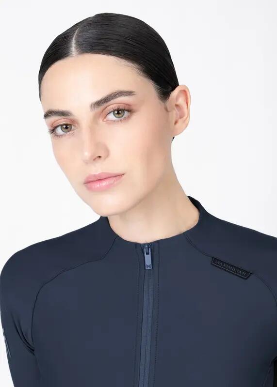 Camiseta Base Manga Larga Mujer Equitación Maximilian Origin Atlántico 6/7