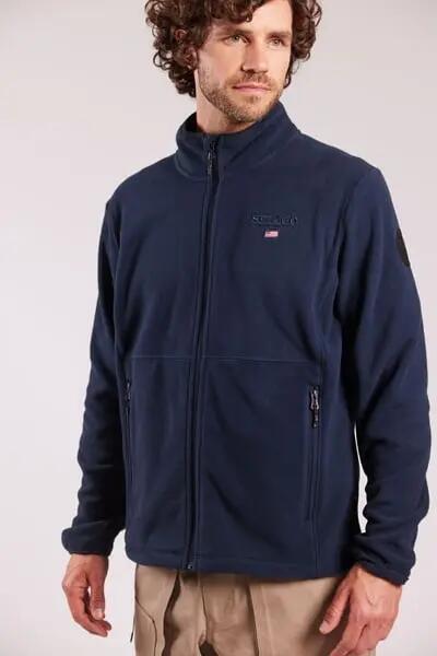 sebago Mack Fleece Jacket NAVY 2/5