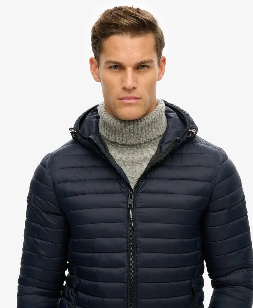 superdry Giacca con cappuccio Hooded Fuji Lite Jacket in nylon 3/7