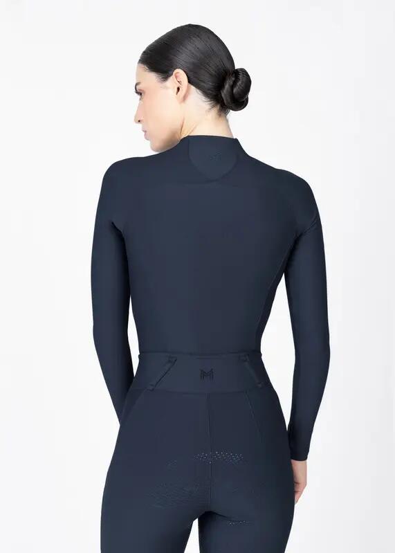 Camiseta Base Manga Larga Mujer Equitación Maximilian Origin Atlántico 3/7