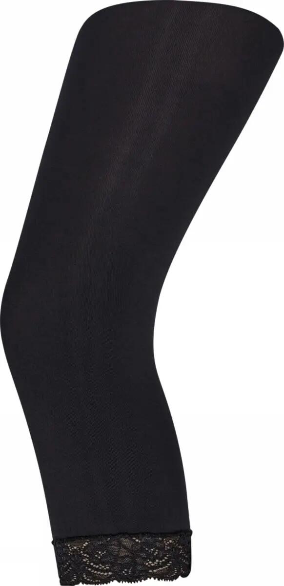 decoy capri w/lace 60 den. 3D - Damenstrumpfhose, blickdicht – Marineblau (2347) 2/3