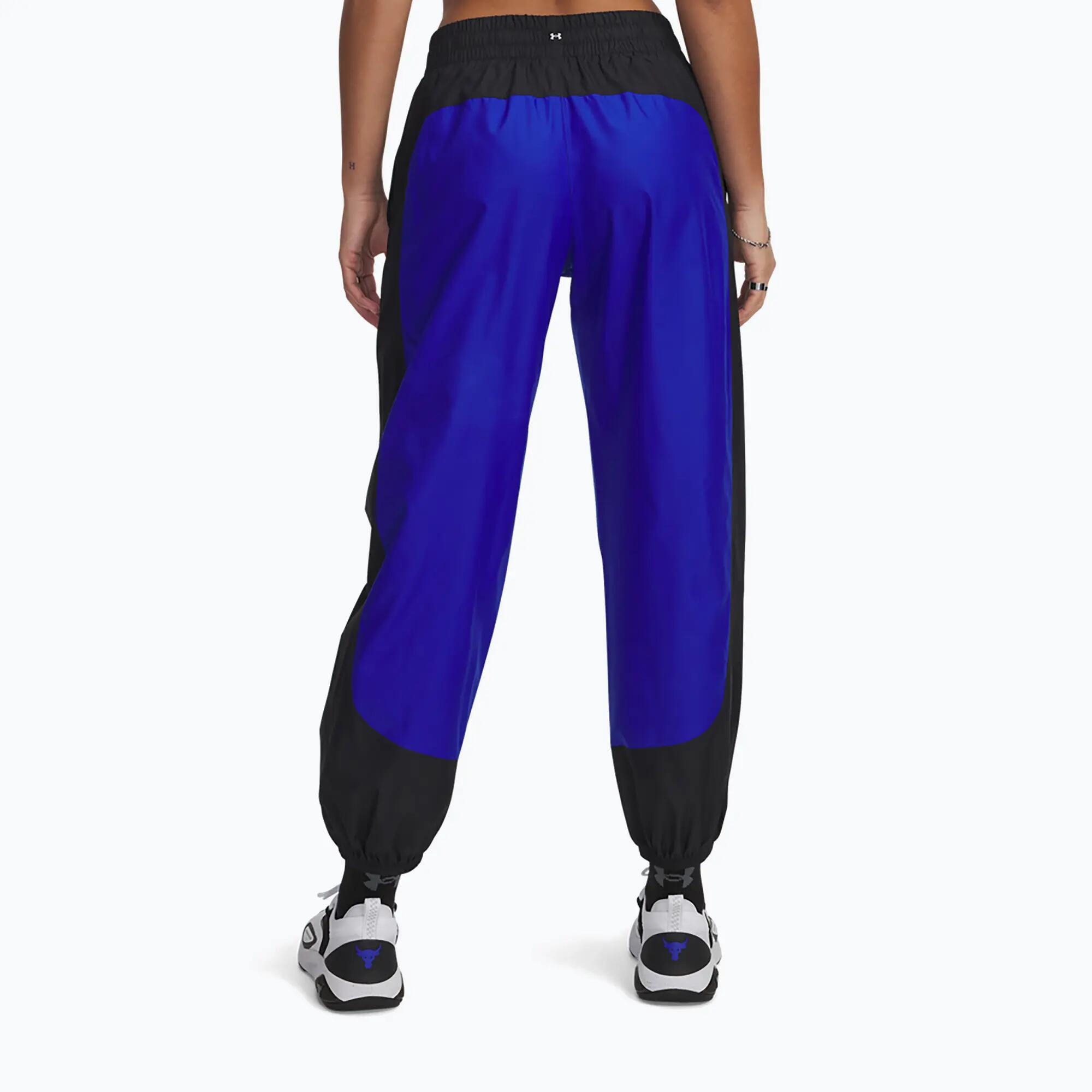 Spodnie treningowe damskie Under Armour Project Rock Woven Bottom 3/5