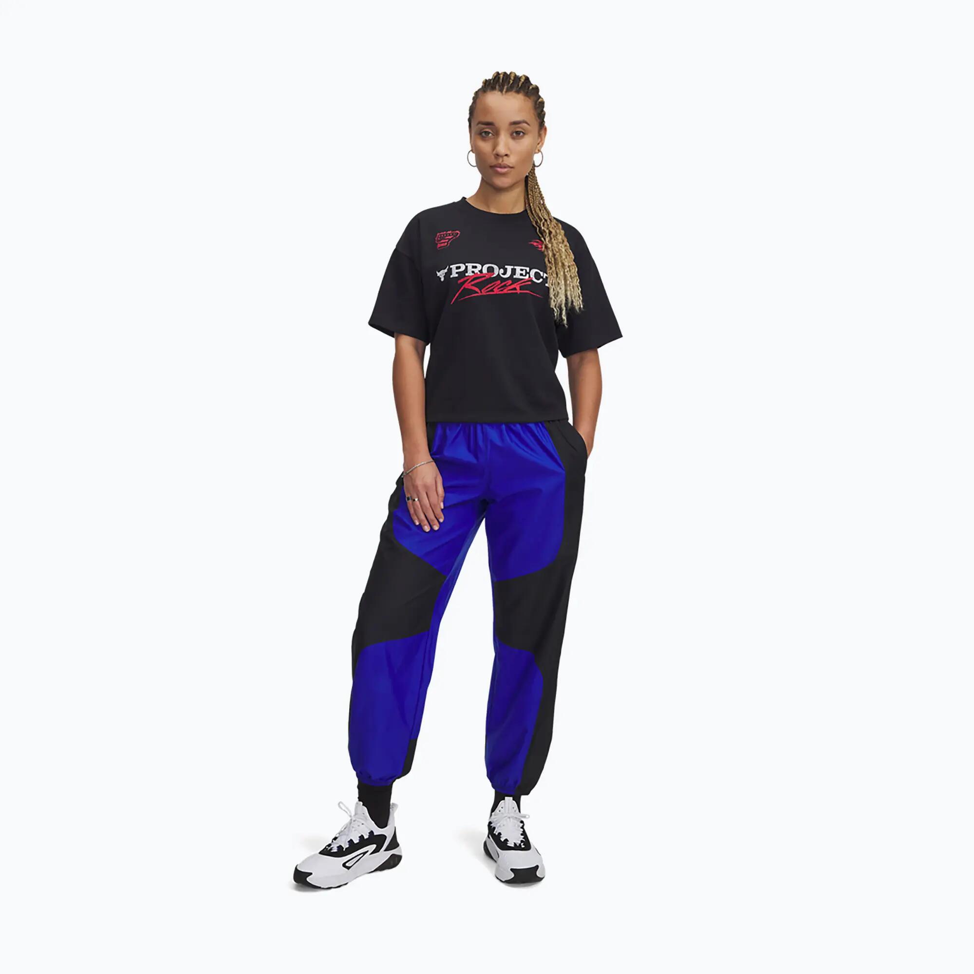 Spodnie treningowe damskie Under Armour Project Rock Woven Bottom 2/5