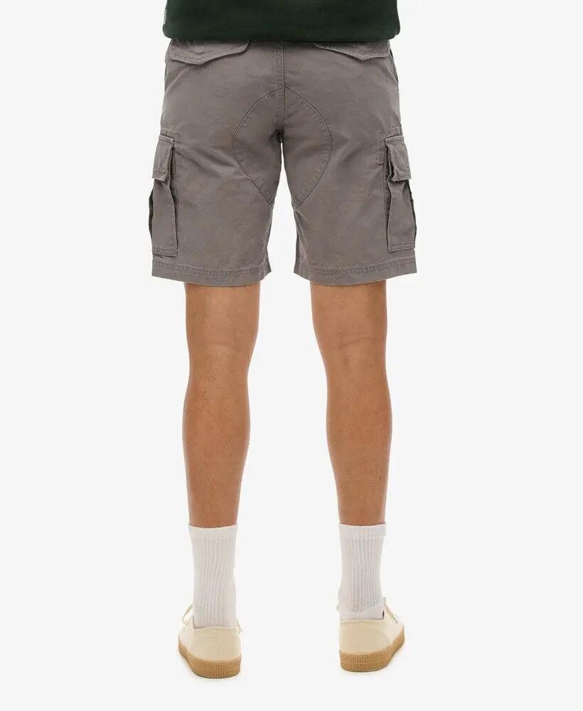 superdry Organic Cotton Heavy Cargo Shorts – 100% Algodão Biológico, Wide Fit 5/6