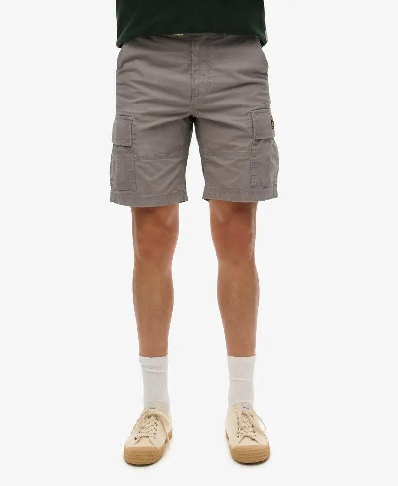 superdry Organic Cotton Heavy Cargo Shorts – 100% Algodão Biológico, Wide Fit 4/6