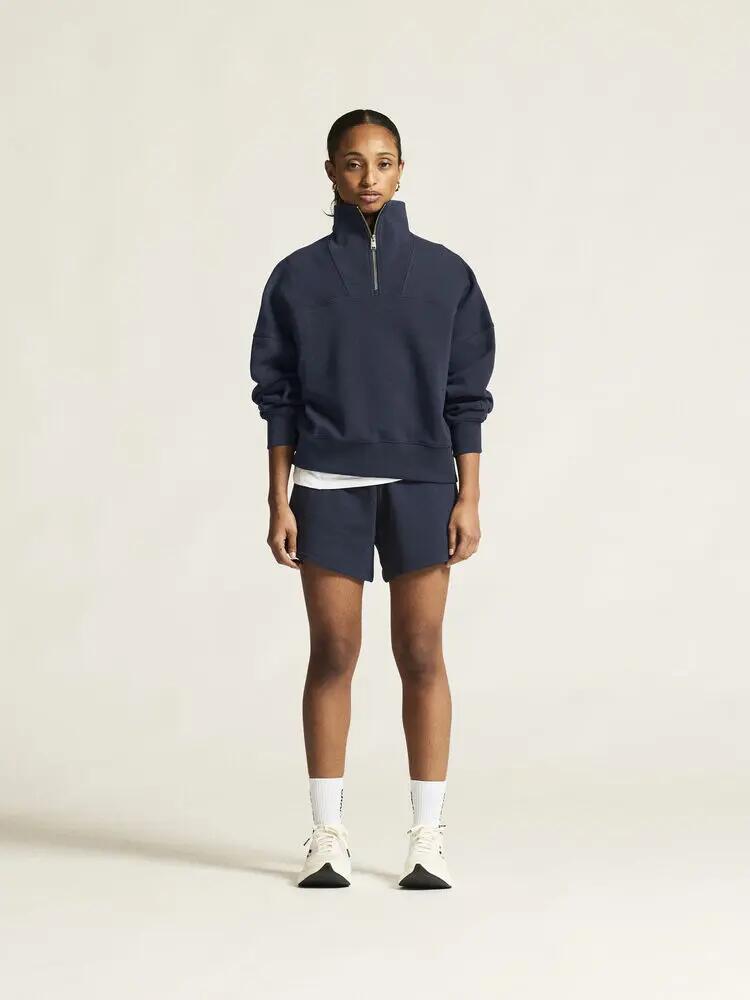 craft Frequent Sweatshorts W — Calções em algodão orgânico, corte relaxed 6/7