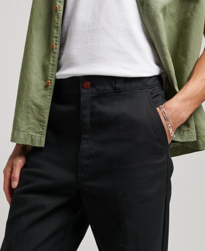 superdry Straight Chino Trousers – taglio dritto, tessuto pesante 4/6