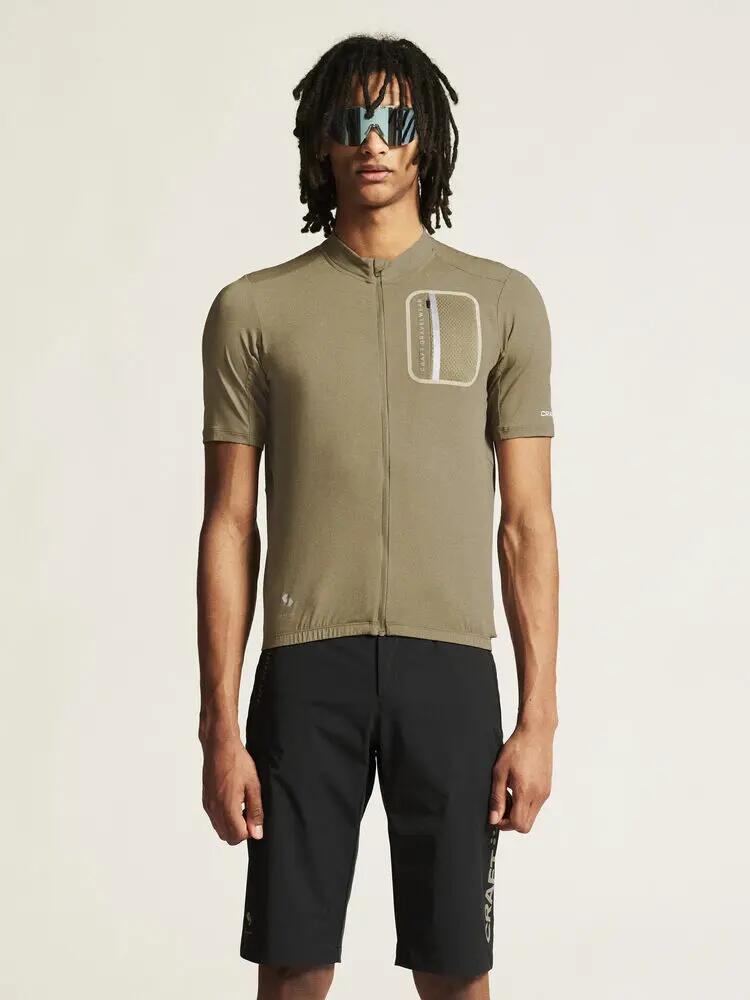 craft ADV Gravel Ss Jersey M in tessuto elastico riciclato 6/7