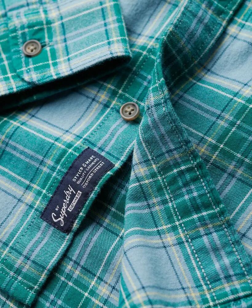 superdry Chemise Vintage à Carreaux en Coton Bio 6/7
