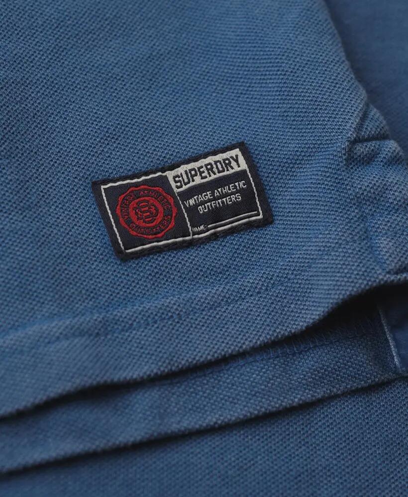 superdry Polo Vintage Athletic em algodão – corte relaxed 6/7