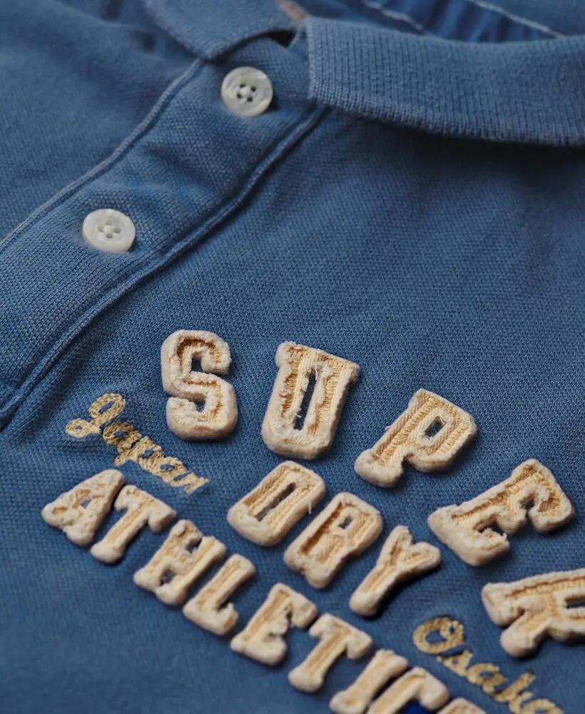 superdry Polo Vintage Athletic em algodão – corte relaxed 5/7