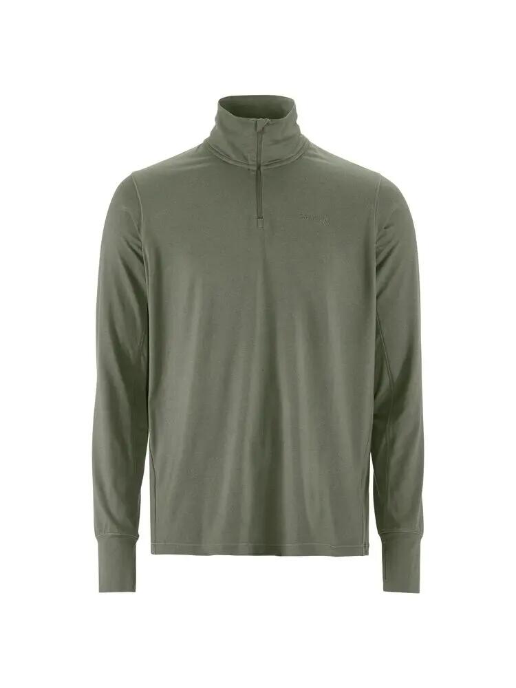 craft Flow HZ LS M — maglia maniche lunghe con collo a lupetto, tessuto 1/7