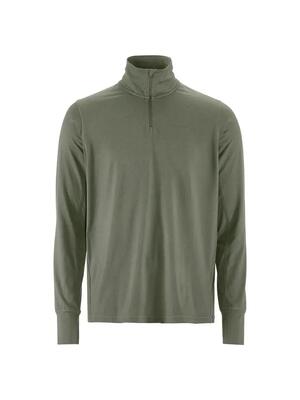 craft Flow HZ LS M – maglia manica lunga collo a lupetto con mezza zip tessuto