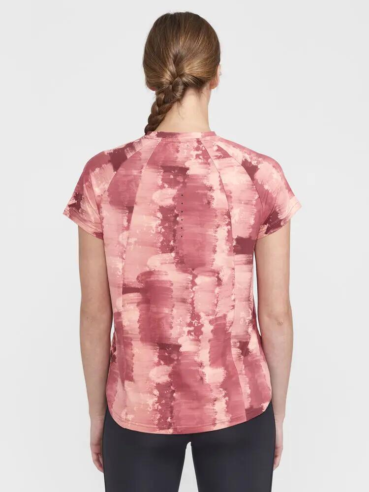 craft ADV Tone Tee 2 W — T-shirt donna in materiale stretch riciclato 4/5