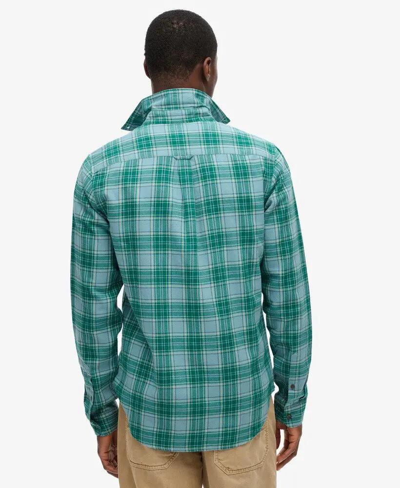 superdry Chemise Vintage à Carreaux en Coton Bio 4/7