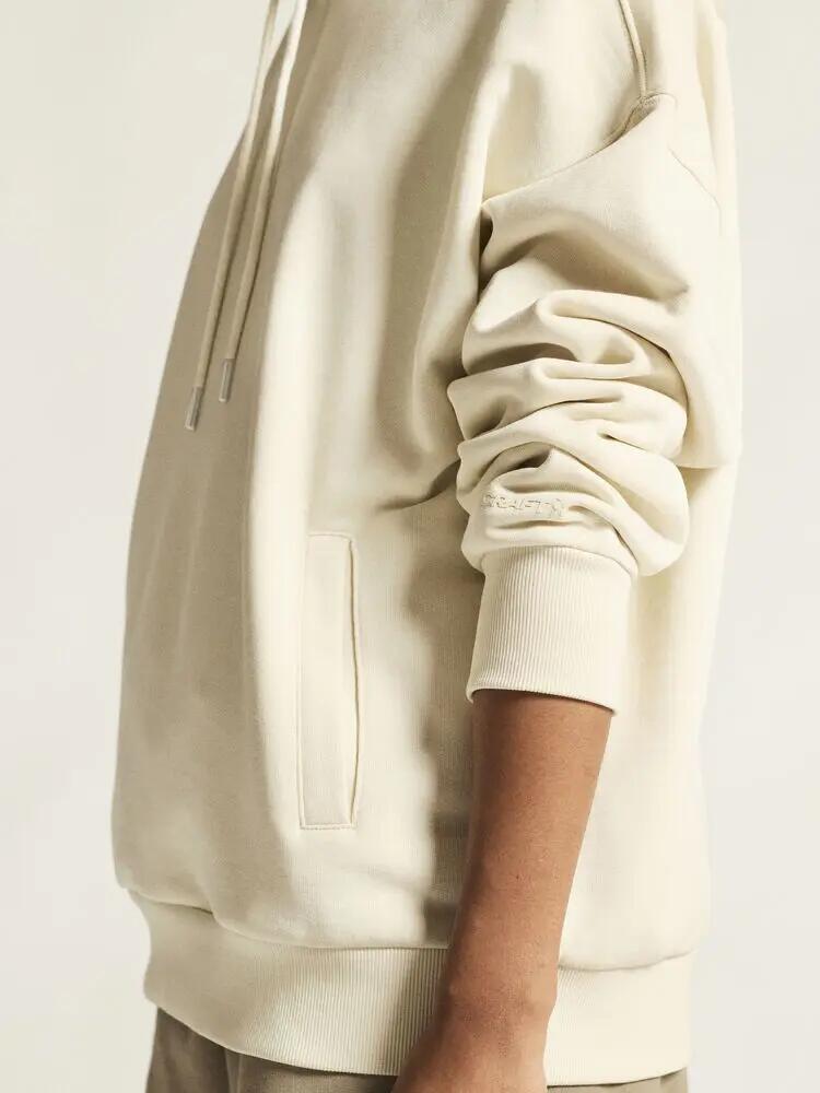 craft Frequent Hoodie W – Felpa con cappuccio in cotone biologico, vestibilità 4/7