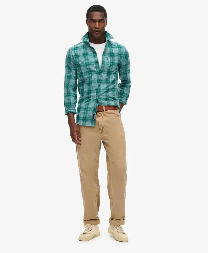 superdry Chemise Vintage à Carreaux en Coton Bio 2/7