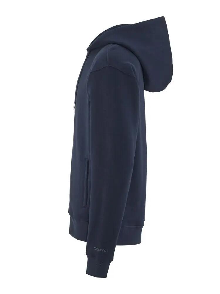 craft Frequent FZ Hoodie M – fullzip hoodie van 100% biologisch katoen 3/7