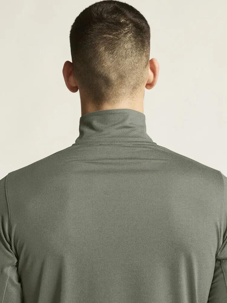 craft Flow HZ LS M — maglia maniche lunghe con collo a lupetto, tessuto 4/7