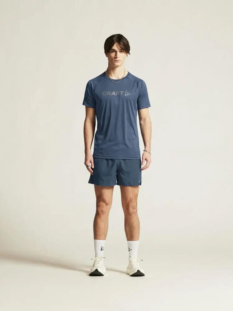 craft CORE Essence Logo Tee M T-shirt de treino em poliéster reciclado 4/7