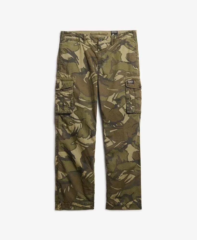 superdry Parachute Light Cargo Pant – 100% algodão, padrão Outline Camo 7/7