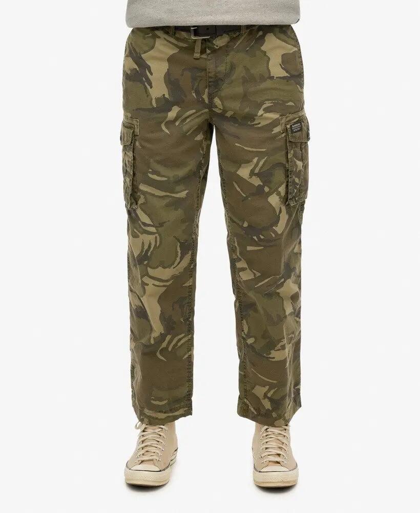 superdry Parachute Light Cargo Pant – 100% algodão, padrão Outline Camo 3/7