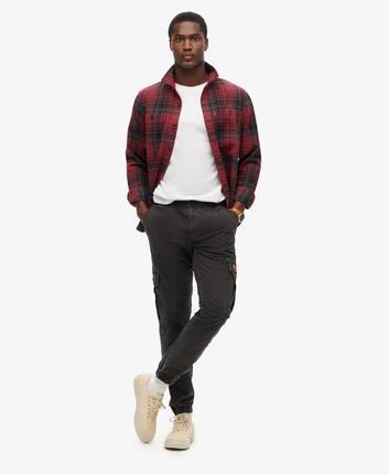 superdry Para Cargo Slim Pants — Cargo mit elastischem Bund, Wide Fit