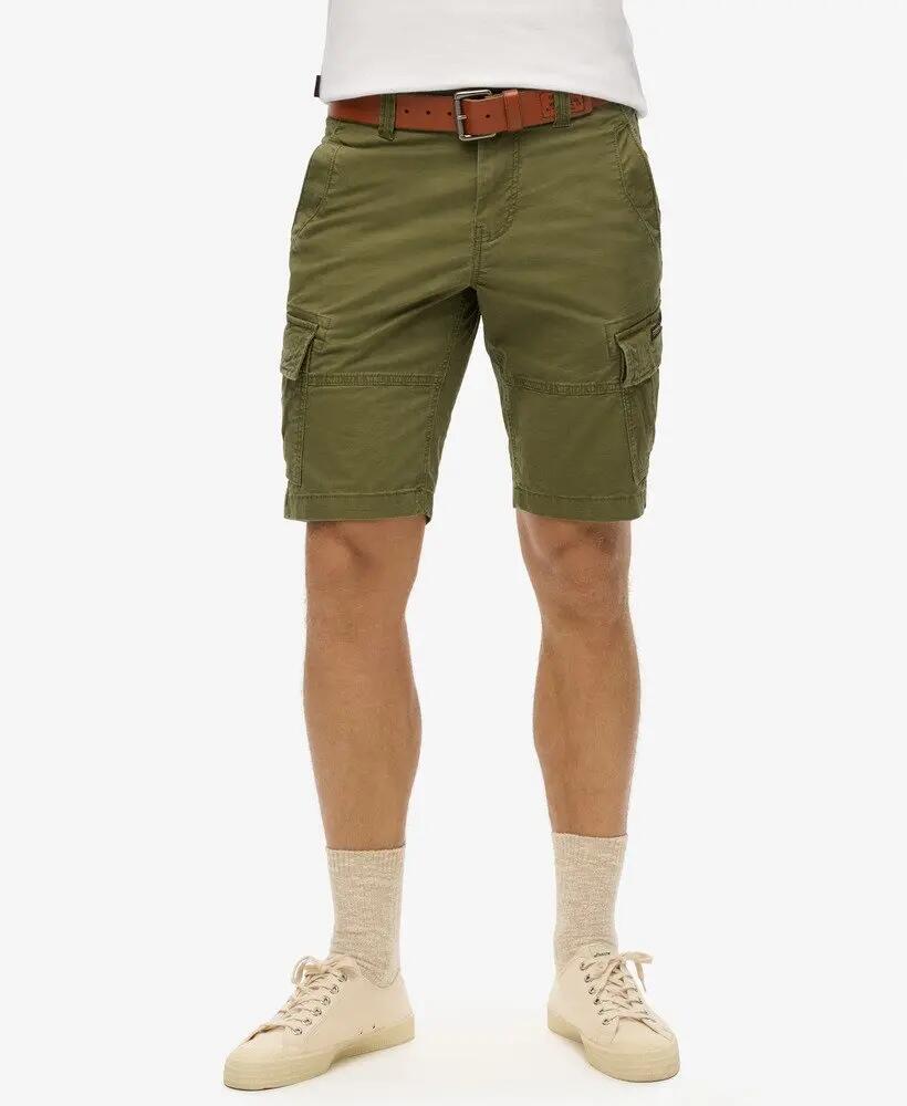 superdry Shorts Cargo Organic Cotton Core — Noir/Or Sequins 4/5