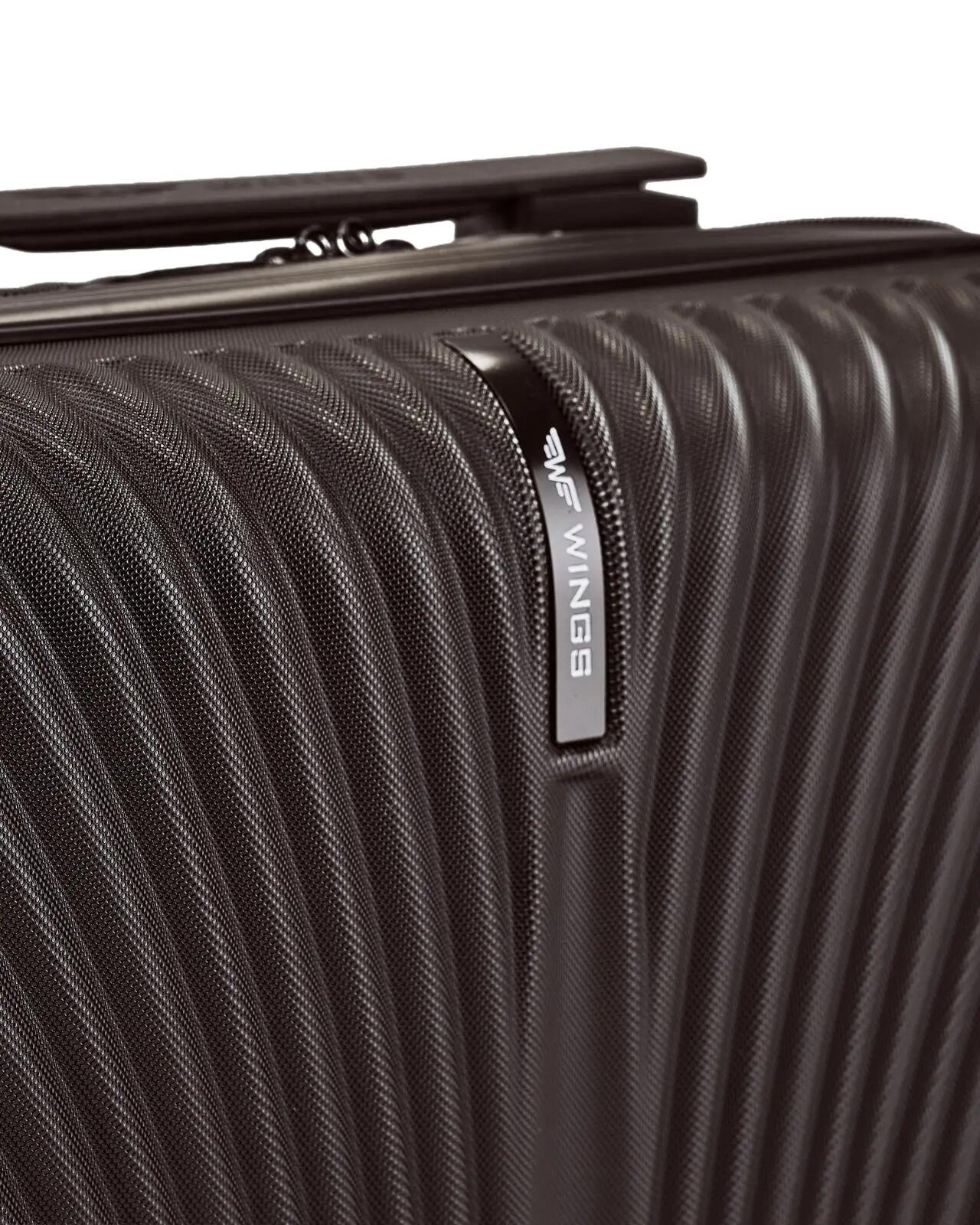 Koffer WINGS SWAN 2.0 make-uptas 14" ZWART 6/9