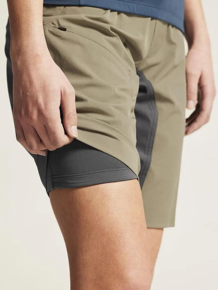 craft ADV Offroad Xt Shorts W Pad W — Calções MTB resistentes e elásticos 4/7